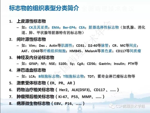免疫组化检测的临床应用与质量评估