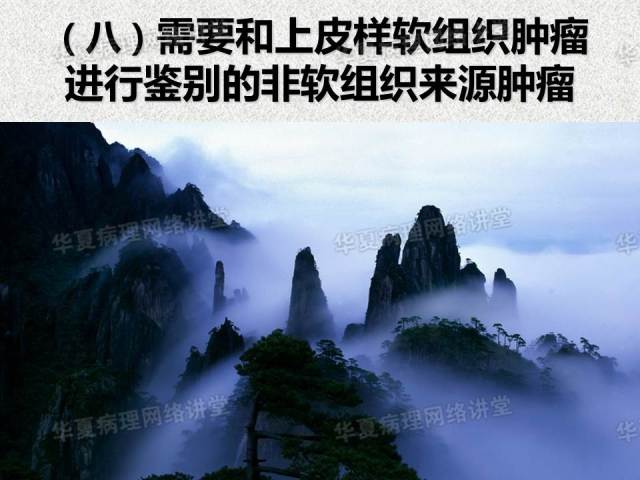 看图说话－－－巜具有上皮样特征的软组织肿瘤诊断与鉴别诊断》课件笔记摘录