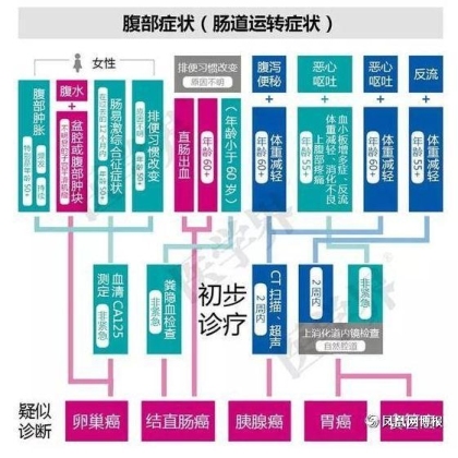 成人肿瘤诊断流程图