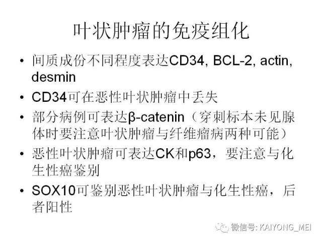 乳腺梭形细胞病变的病理诊断及进展（二）