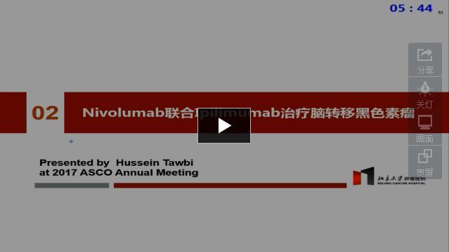 黑色素瘤脑转移药物治疗进展