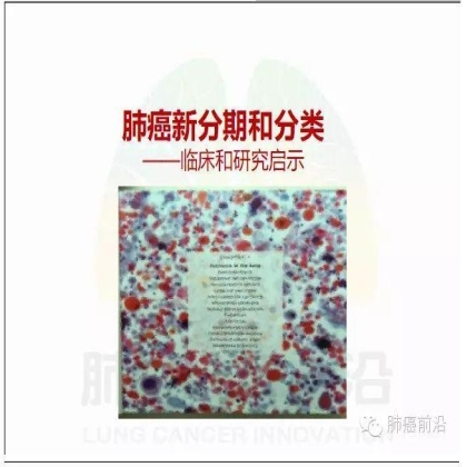 肺癌新分期和分类--临床和研究启示
