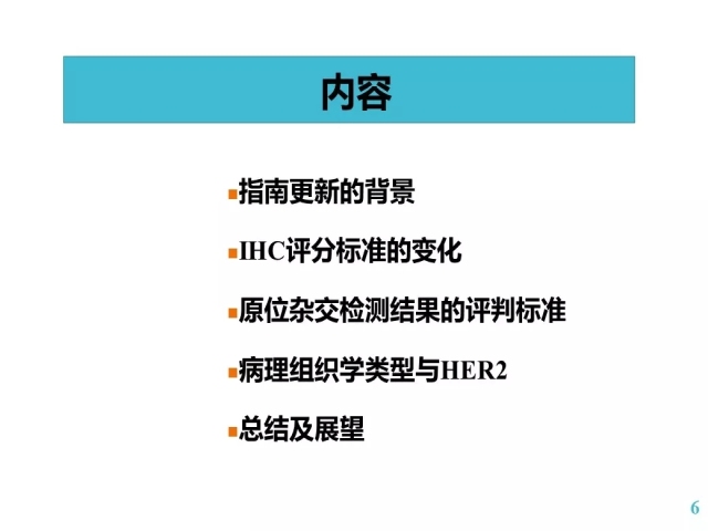 乳腺癌HER2检测指南更新