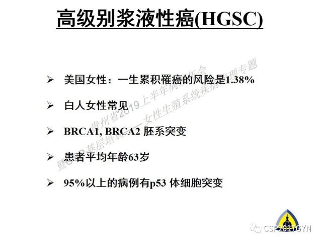 中华病理学会基层培训遵义站讲座（一）——卵巢和输卵管浆液性肿瘤的诊断和鉴别诊断