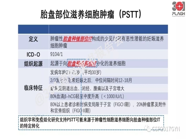 中间型滋养细胞肿瘤的诊断及鉴别诊断