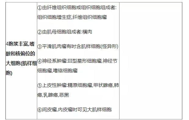 肿瘤病理学分类大全
