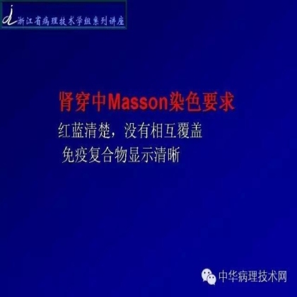 肾穿活检组织特殊染色方法