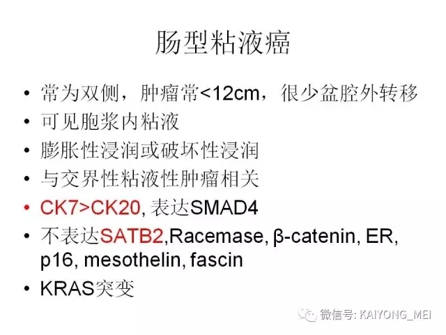 卵巢癌的病理诊断新进展（四）
