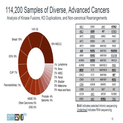Genomic profiling of 114,200 advanced cancers identifies recurrent kinase domain duplications (KDD)