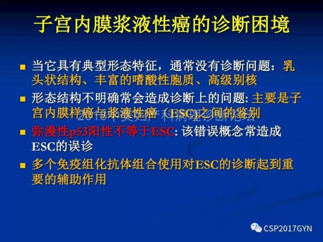 子宫内膜癌：诊断与进展