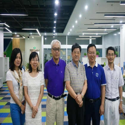 病理界南北“双丁”莅临华夏病理参观指导