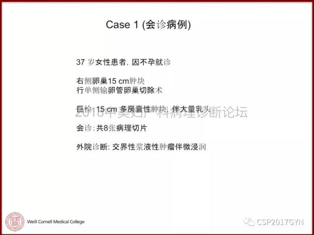非粘液性卵巢肿瘤的诊断挑战