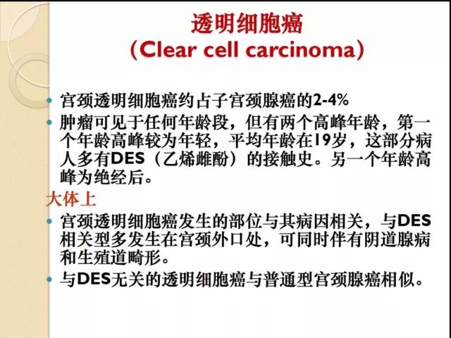 非HPV感染相关性宫颈腺性病变