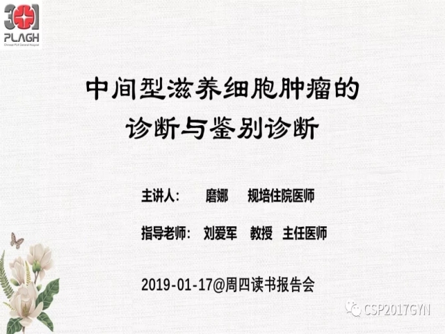 中间型滋养细胞肿瘤的诊断及鉴别诊断