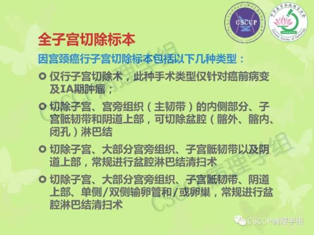 宫颈与子宫病变病理标本取材