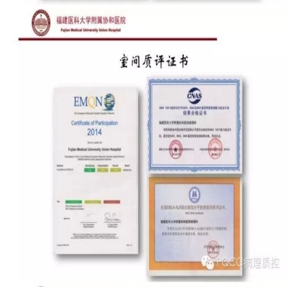 PQCC示范实验室展示——福建医科大学附属协和医院