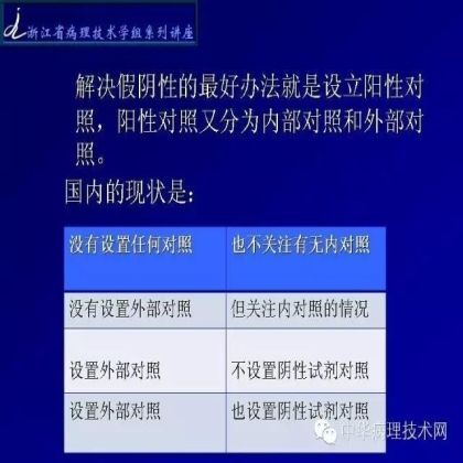 免疫组化结果的分析和常见问题的处理