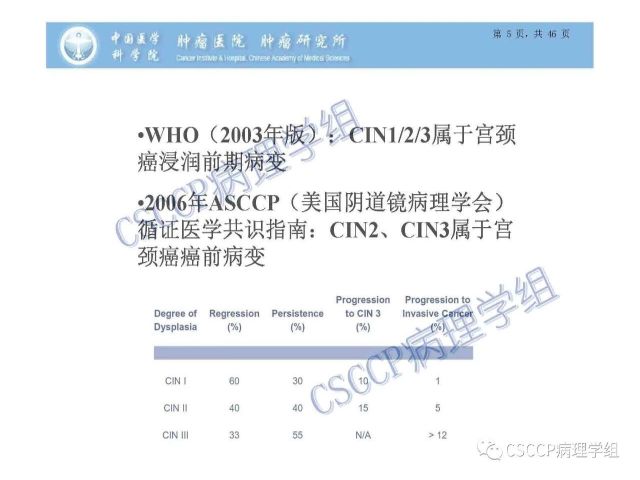 宫颈癌前病变中的诊断难点及阴道镜中ECC的 应用价值