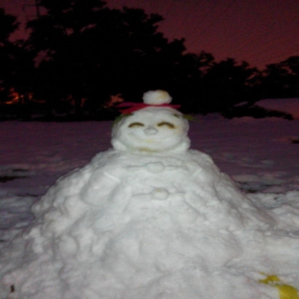 每年的第一场雪