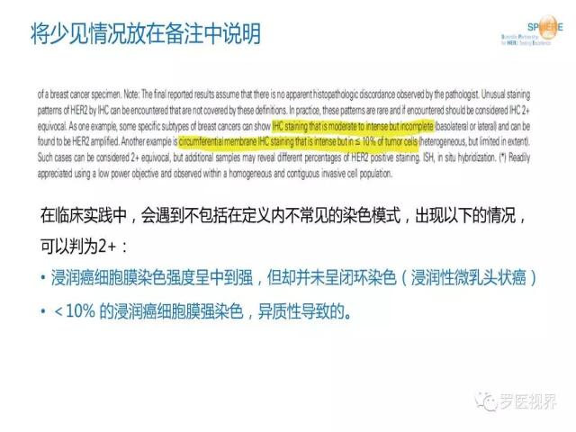 2018 ASCO/CAP乳腺癌HER2检测指南更新解读