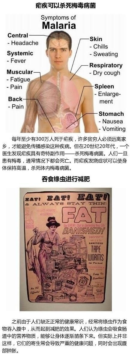 古代令人意想不到的治疗方式 你不能错过哟！