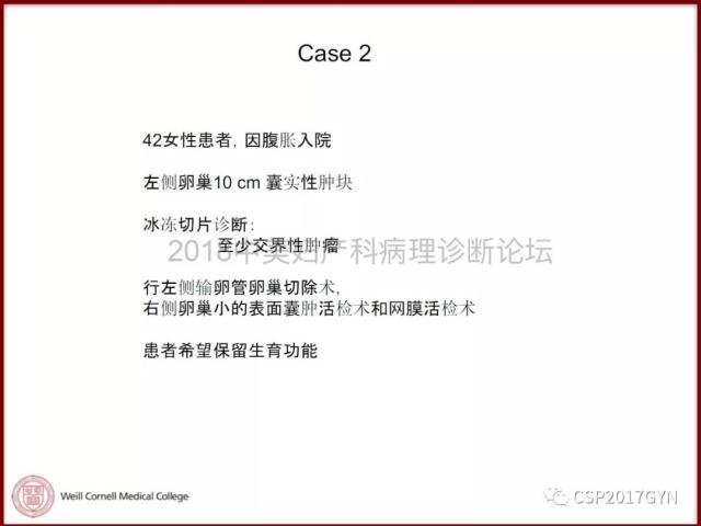 非粘液性卵巢肿瘤的诊断挑战