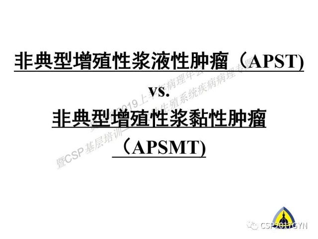 中华病理学会基层培训遵义站讲座（一）——卵巢和输卵管浆液性肿瘤的诊断和鉴别诊断