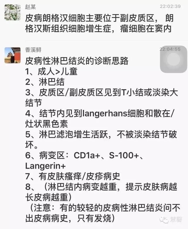 皮病性淋巴结炎，与格列卫治疗相关？（赵洋病例分享，华夏病理学术二群讨论）