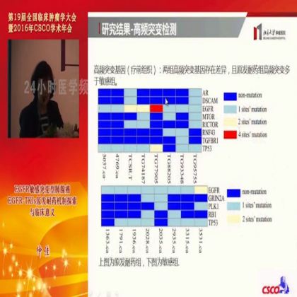 EGFR敏感突变型肺腺癌EGFR-TKIs原发耐药机制探索与临床意义