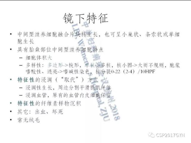 妊娠滋养细胞肿瘤的临床病理学进展