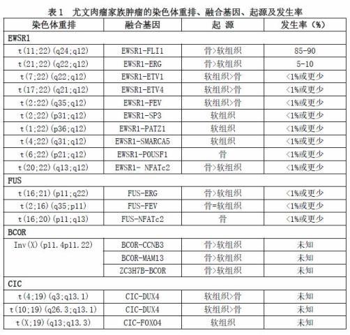 尤文肉瘤及其类似且可能相关的小圆细胞肿瘤的发展史：我们从何方来，要到何方去？