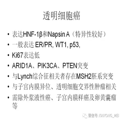 卵巢癌的病理诊断新进展（三）