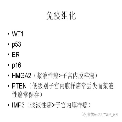 卵巢癌的病理诊断新进展（二）