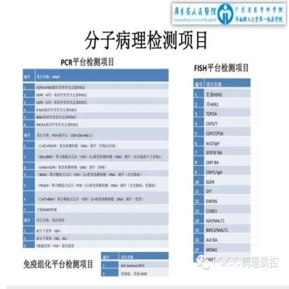 PQCC示范实验室展示——广东省人民医院病理科