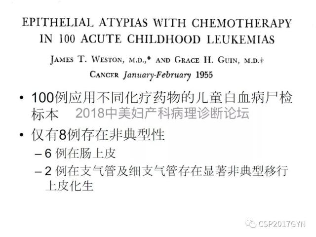 子宫内膜假肿瘤性病变及类似癌样病变