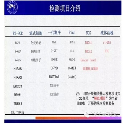 PQCC示范实验室展示——河南省肿瘤医院分子病理科
