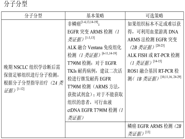 肺癌影像学、分期、病理和分子分型