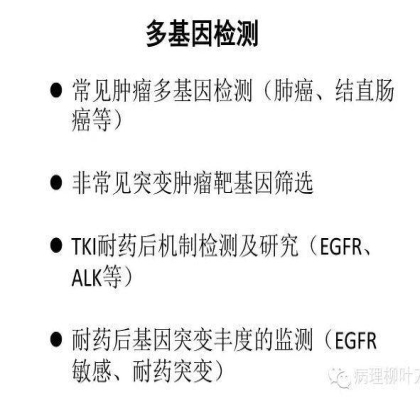 肿瘤精确医疗与分子病理检测