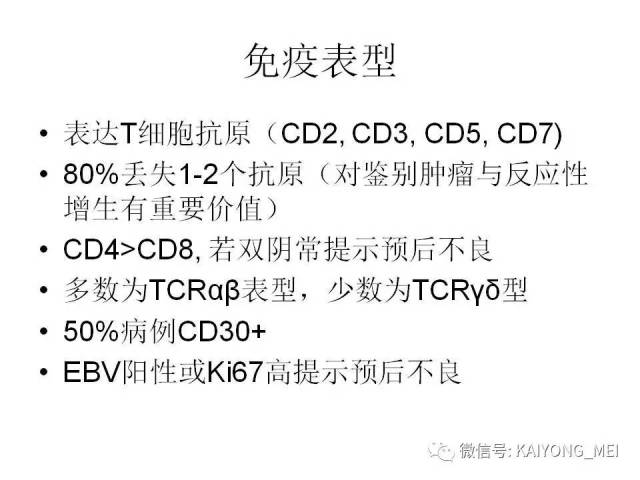 T细胞淋巴瘤病理诊断及进展（二）