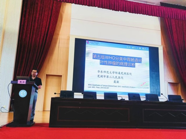 芜湖市第一人民医院病理科成功举办市级继教《消化道软组织肿瘤新进展学习班》 芜湖市第一人民医院病理科成功举办市级继教《消化道软组织肿瘤新进展学习班》