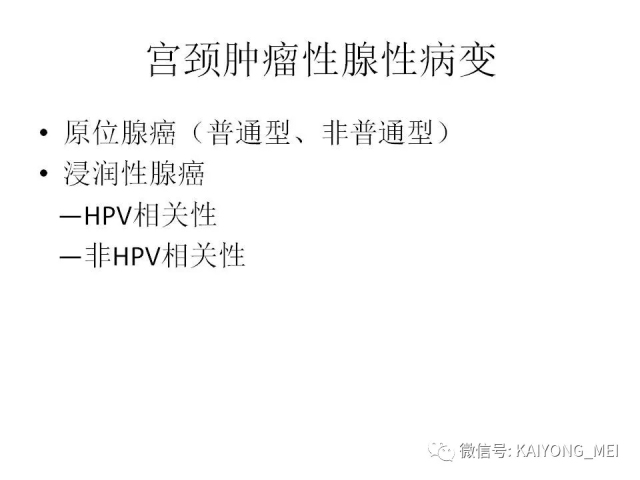 宫颈腺性病变的病理诊断及进展（一）
