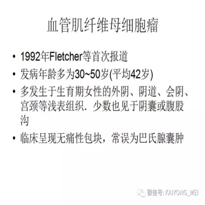 女性生殖道软组织肿瘤病理诊断及进展（二）