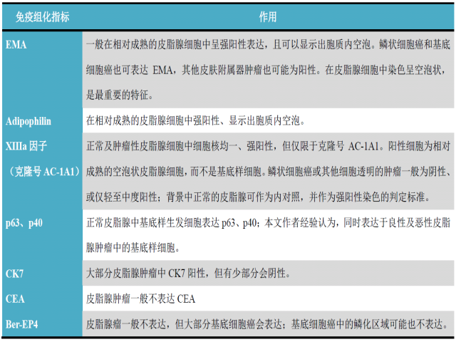删繁就简学习皮肤附属器肿瘤（二）