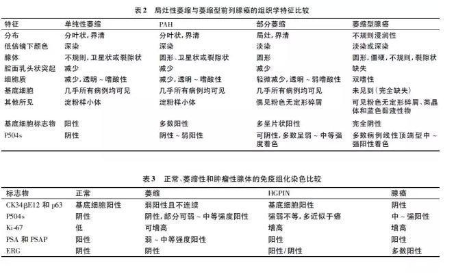 前列腺疾病的免疫组化诊断