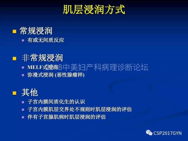 子宫内膜癌：诊断与进展
