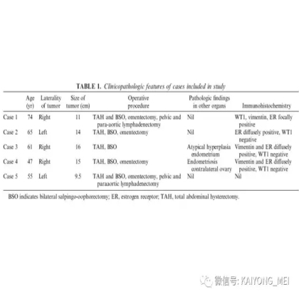 卵巢癌的病理诊断新进展（二）