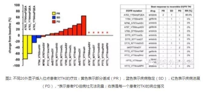 一个问题，为什么NCCN指南对20外显子插入突变提示 “可能预测临床对TKIs耐药”？